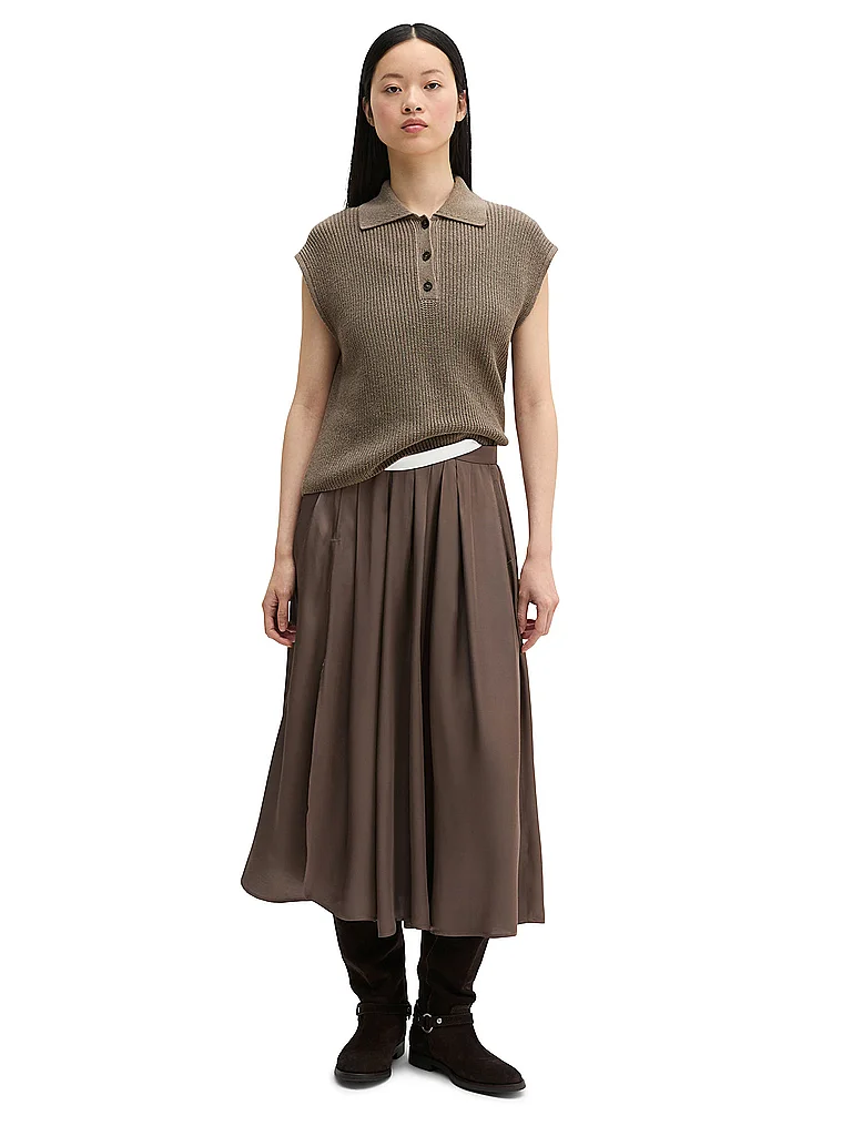 MARC O'POLO Pullunder  hellbraun | XL